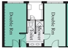 Double Room Floor Plan